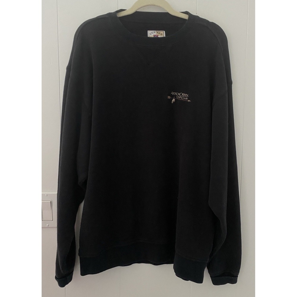 Cutter‎ & Buck Golf Crew Neck Pullover Sweater Men Size XL Arrow Creek Golf Club